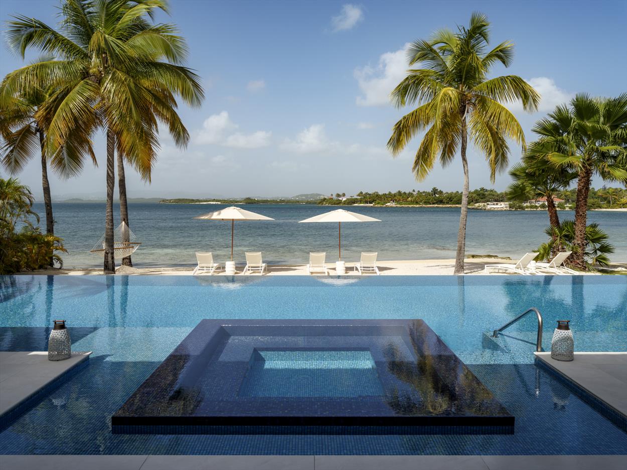 Blue Belle at Jumby Bay Island