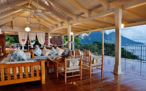 The Villa Collection La Bagatelle Villa St Lucia sitting area