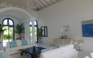 The Villa Collection Villa Indigo Anguilla indoor living