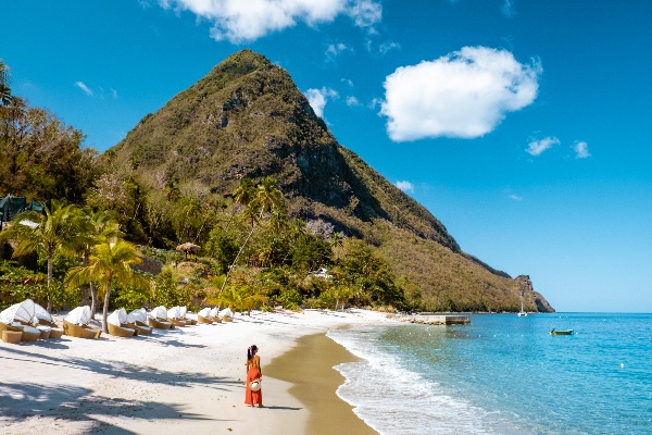 Beach in St Lucia
